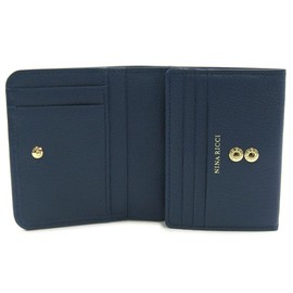Nina Rich 85-1751 Women's Tamara Purse Bi-Fold Wallet, navy, One size