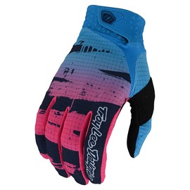 Troy Lee Designs Mens|Off-Road|Motocross|GP Air Glove Brushed (Navy/Cyan, XL)