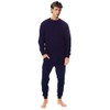 Nikaro Men's Ultra-Soft Fleece Lounge Set Hooded or Crew Neck