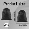 2PCS Travel Laundry Bag, Large Drawstring Bag For Laundry Bags