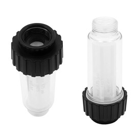 1 Pack Hochdruckreiniger Wasserfilter inkl. Filtereinsatz (5.731-050.0) für alle Hochdruckreiniger mit 3/4" Wasser-Anschluß kompatibel mit 4.730-059.0 für Karcher K2-K7