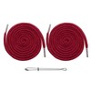 uxcell 2pcs Drawstring Cords 51" Replacement Drawstring Hoodie String Sewing