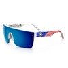 Heat Wave Visual Lazer Face Stars and Stripes Kids Sunglasses
