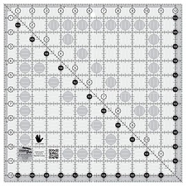 Creative Grids Left Handed Quilt Ruler 12-1/2in Square