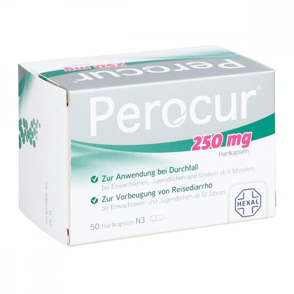 PEROCUR 250 mg Hard Capsules Pack of 50