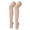 23 to 32mmHg Compression Stockings Open Toe Thigh High Graduated