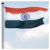 SHATCHI 5ft x 3ft India Country National Flags with Eyelets