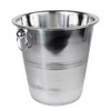 Stainless Steel Silver Champagne Wine Bucket Punch Drink Ice Cooler Party French Style