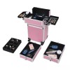 efunmodern 4 in 1 Aluminum Cosmetic Makeup Case Tattoo Box