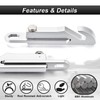 ROMELACK 2PCS Adjustable Aluminum Door Latch Extender Fit For Polaris
