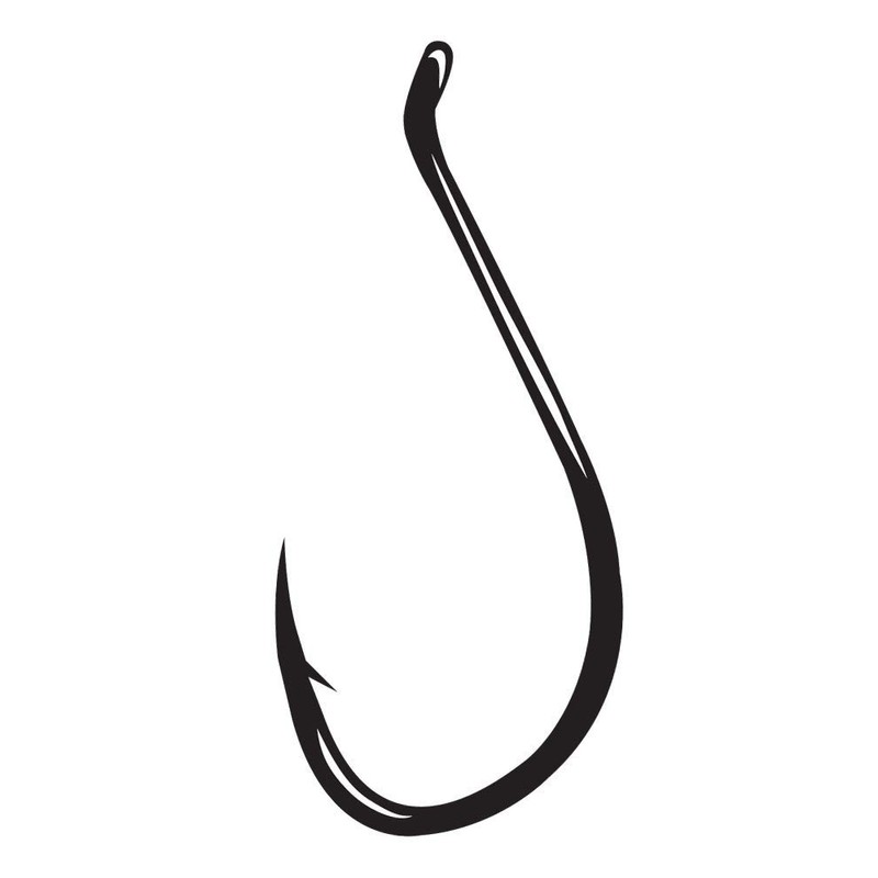 Gamakatsu Octopus NS Black Hook Size 4/0 100 Per Pack