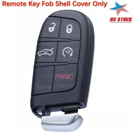 SUPALAND Remote Car Key Shell For  2011-2023 Jeep Chrysler 300 Dodge Challenger Charger