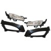 For 2011-2013 Kia Optima Front Bumper Fog Light Set Black
