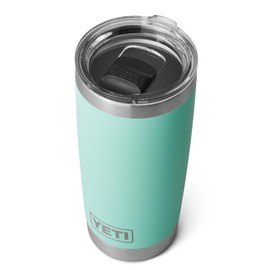YETI Rambler Tumbler, Vaccum Insulated Stainless Steel Tumbler with Magslider Lid, Seafoam, 20 oz (591 ml)
