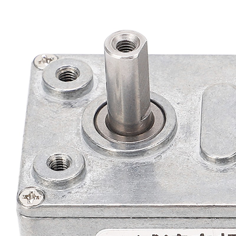Gear Motor 4‑25kg·cm 12mm Shaft Self Locking Reversible DC 24V