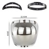 SPYMINNPOO Bubble Shield Helmet, Open Face Helmet, Bubble Visor Motorcycle