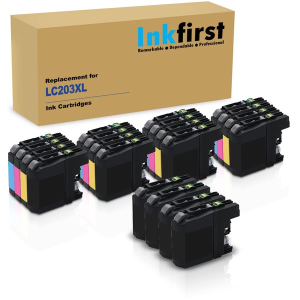 20 Inkfirst® Ink Cartridges LC203XL LC203 LC201 High Yield Compatible