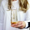 Lillian Rose Gold "Bride" Stemless Champagne Glass