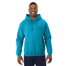 Jerzees Nublend Adult Pullover Hooded Sweatshirt (California Blue) (3X)