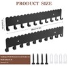 GLAGLSG 2 Pack Coat Rack Wall Mount Metal Hat Rack