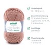 Gründl Hot Socks Pearl Plain Knitting Wool (Cuddly Soft Sock