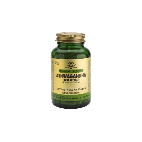 Solgar Ashwagandha Root Extract 60 Vegetable Capsules