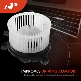 A-Premium HVAC Heater Blower Motor and Resistor Assembly Compatible with Dodge Vehicles - Durango 2001-2003, Dakota 2001-2004 - Front Side, 2-PC Set, Replace# 4885669AC, 4885635AA