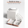 Doter Doter Travel Soap Dish with Lid - Draining Soap