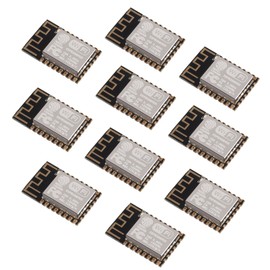 DORHEA 10Pcs ESP8266 ESP-12F WiFi Serial Module Microcontroller 802.11N Development Board Wireless Transceiver Remote Port Network Module for NodeMCU MicroPython