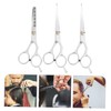 TOVINANNA Hair Cutting Scissors 3pcs Professional Set 5.5 6 Thinning