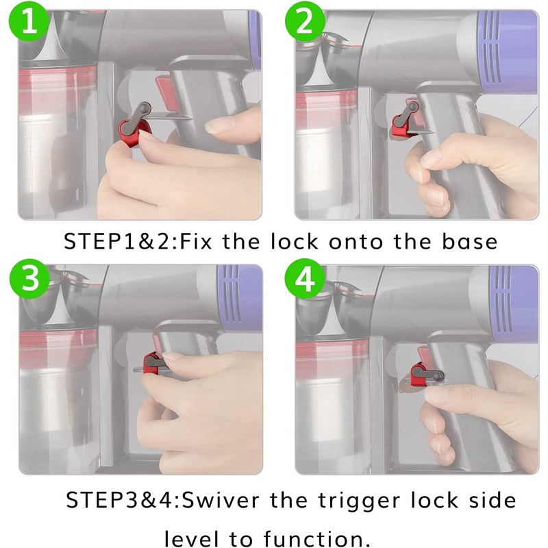 Trigger Lock for Dyson V11 V10 V8 V7 V6 -