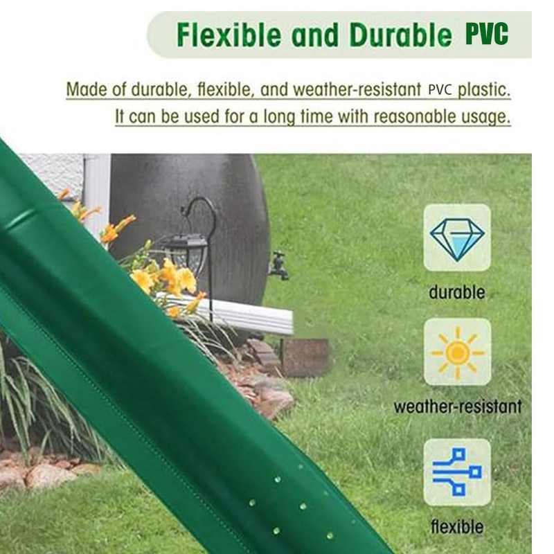 1PCS 47 Inch Rain Gutter Downspout Extension,Downspout Diverter,Flexible Gutter Extension,Rain