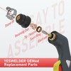 YESWELDER 24pcs Plasma Cutting Torch Consumables Sets Tip Electrode of