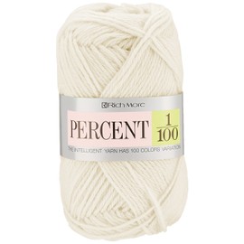 Richmore 017 Percent Wool Yarn, Medium Thick, Col.95, Gray, 1.4 oz (40 g), Approx. 39.2 ft (120 m)