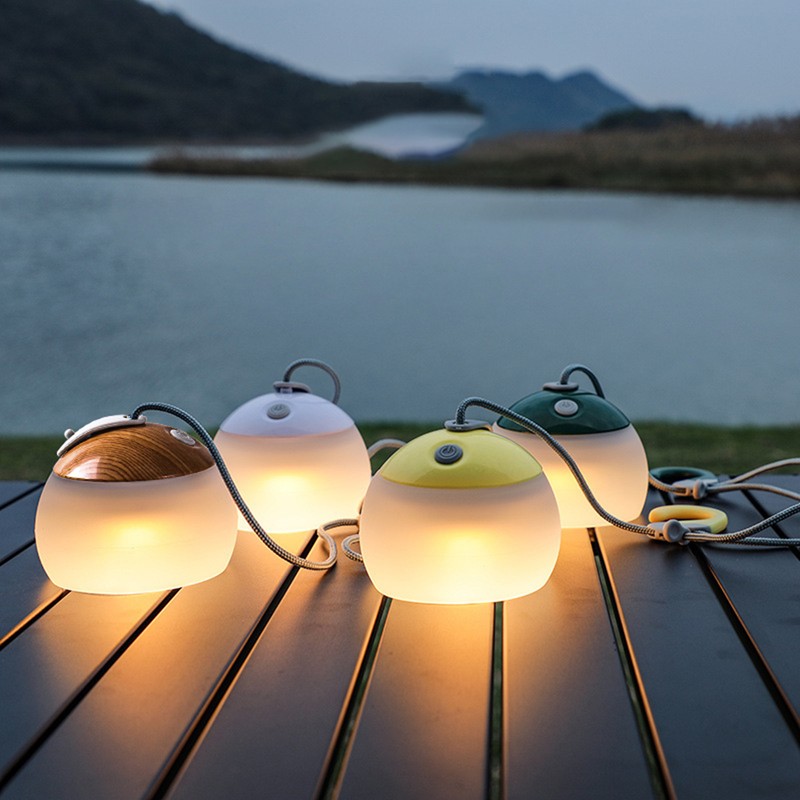Camping Lantern USB Rechargeable Camping LED Tent Light Flashlight Lamp