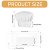 Chef's Hat Apron Set, Adjustable Chef's Hat Bib Apron, Chef