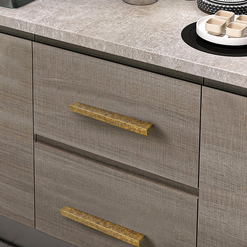SAILANKA 2 Pack Brass Home Kitchen Vintage Cabinets Drawers Collection
