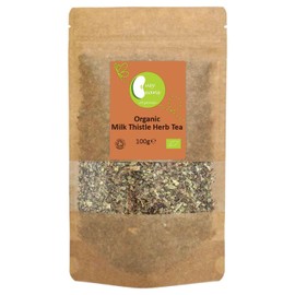 Organic Milk Thistle Herb Tea - Certified Organic - by Busy Beans Organic (100g)