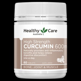 Healthy Care High Strength Curcumin 600mg 60 Tablets