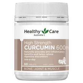 Healthy Care High Strength Curcumin 600mg 60 Tablets