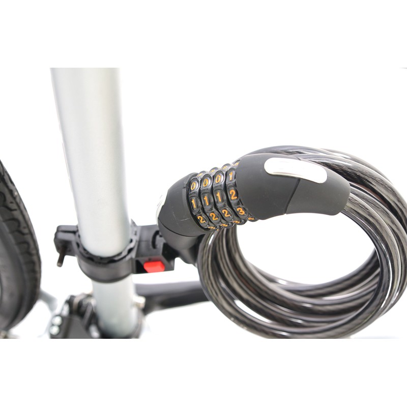 Serfas Combination Coiled Lock, 15mm