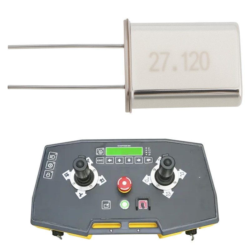 EMSea 10Pcs Quartz Crystal Oscillator 27.120MHz HC-49/U (HC-18/U) for Remote