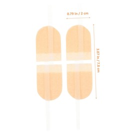 KOMBIUDA Butterfly Closure Pack Quick Closure Strips Bandage Tape Gentle Skin for Travel Outdoor Activities