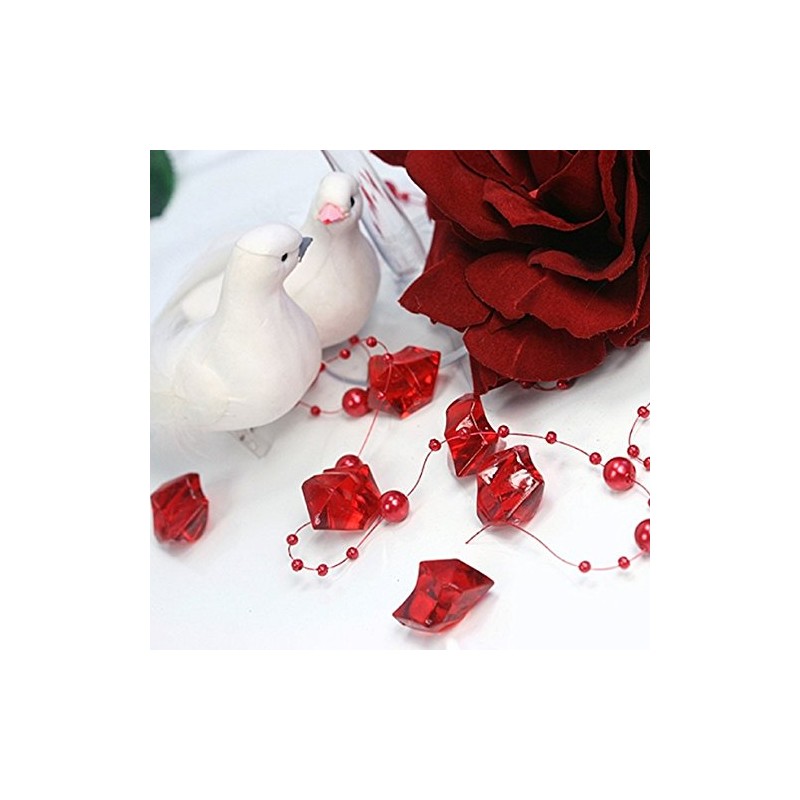 50 x ACRYLIC ICE CHUNKS - WEDDING TABLE SCATTER -