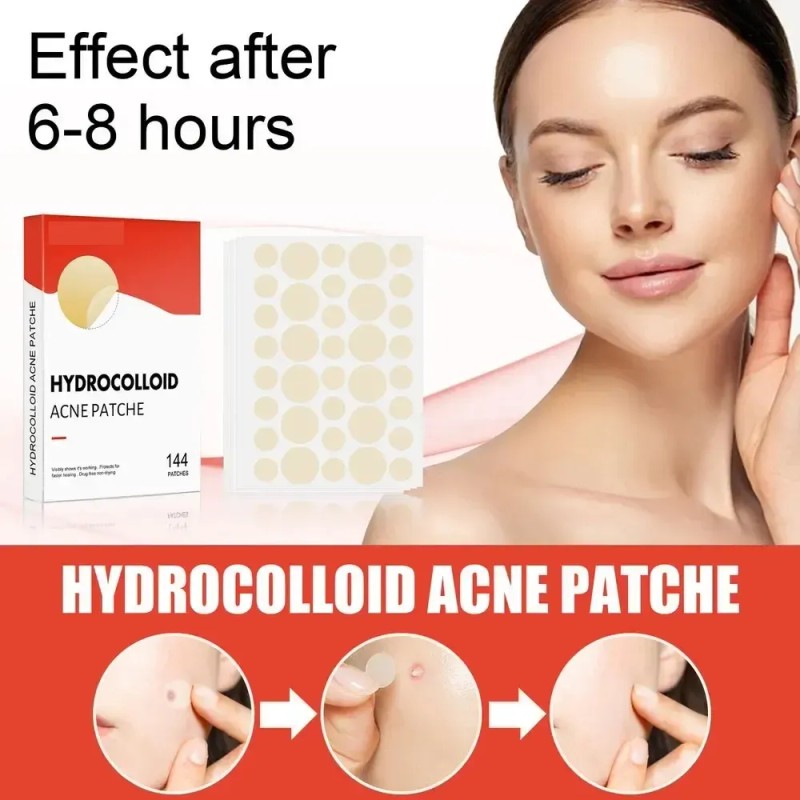 As described - Ll 4×parche Hidrocoloide S Para Acné Y