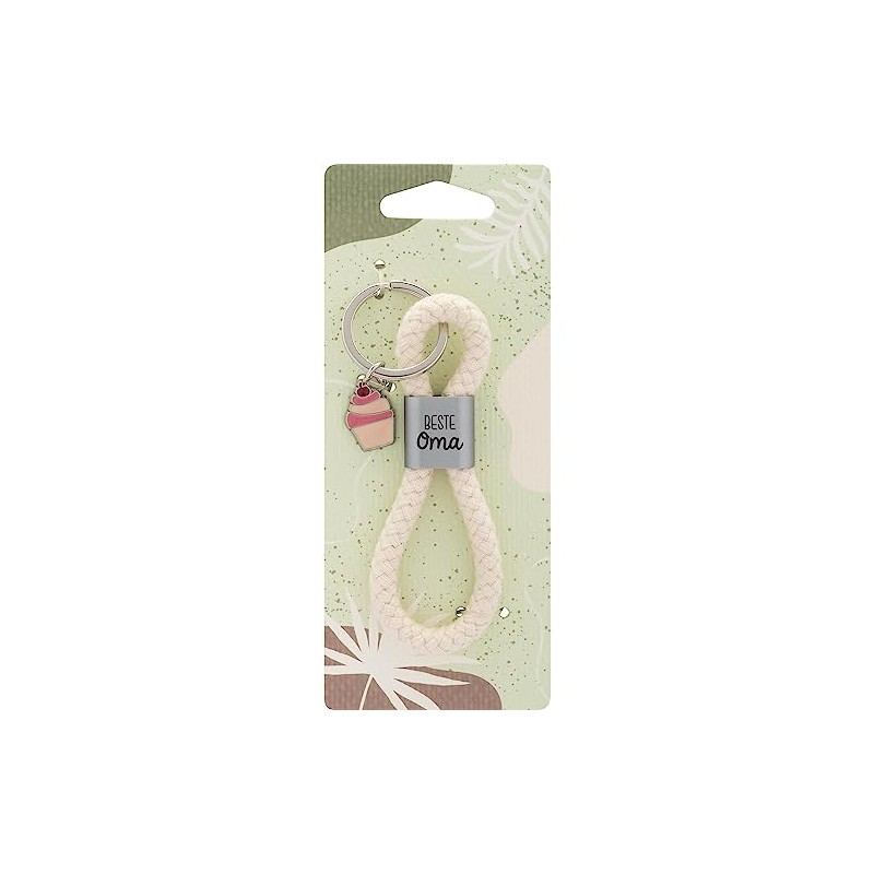 GRUSS & CO Loop Key Ring Pendant Consisting of a