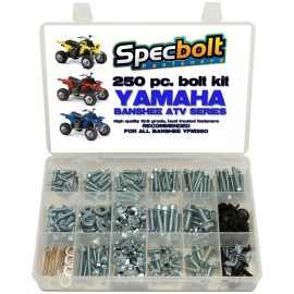 SPECBOLT 250pc Bolt kit Yamaha Banshee YFZ350 ATV bodywork frame engine pipes