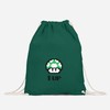 MoonWorks Gym Bag Birthday Retro Pixel Mushroom 1-Up Mushroom Level-Up