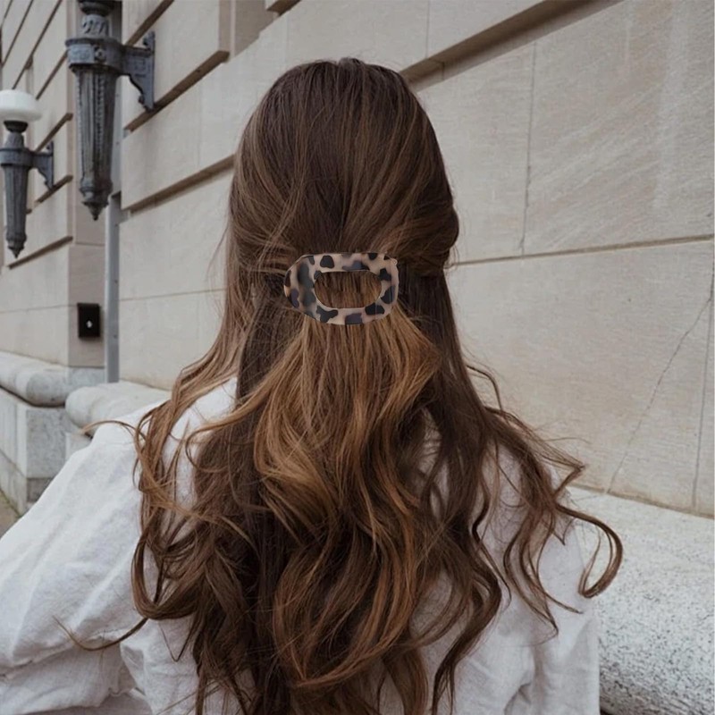 AYNKH 5Pcs Flat Hair Clips for Women, Claw Clips for