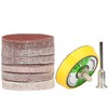 Yakamoz 60Pcs 2 Inch Sanding Discs Hook and Loop Sander